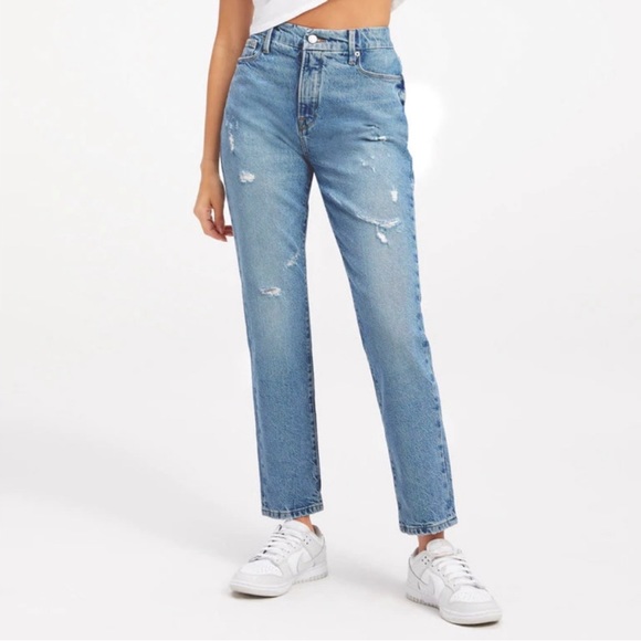 Good American Denim - NWT Good American Good Classic Jeans Color: Indigo 046 Size 8 / 29